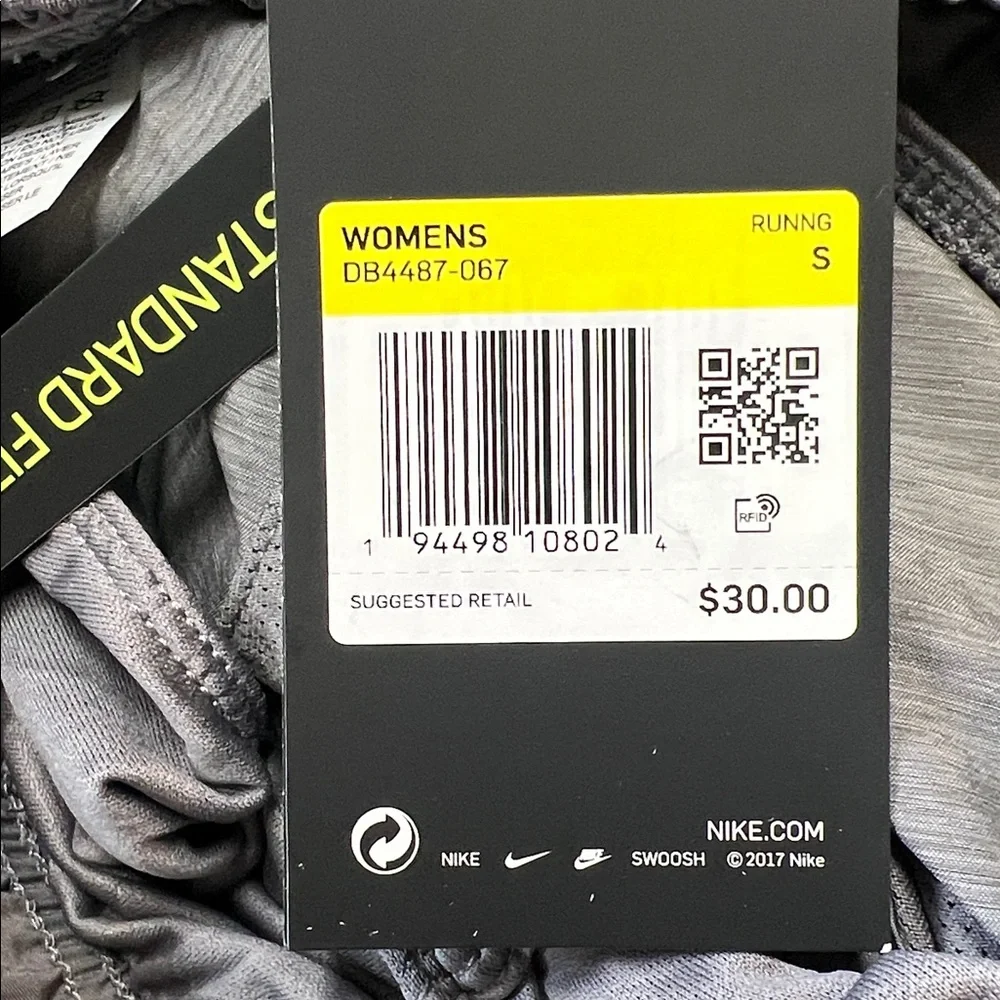Nike Women's Gray Tempo running shorts - Picture 3 of 7